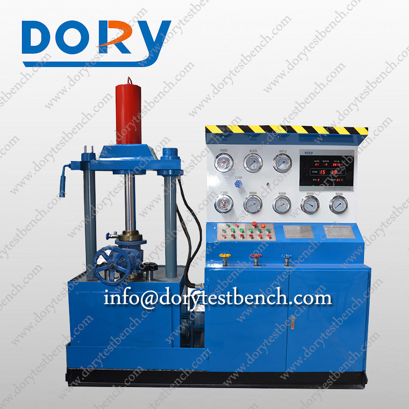 Dory YFJ-L300 2''-12'' Plug Valve Testing Bench Valve Tester 