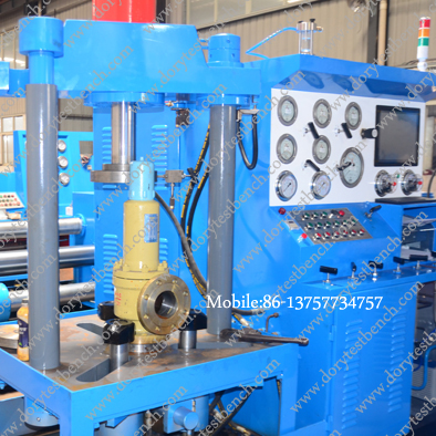 Pressure Safety Valves Test Stand With Bubble Counter 