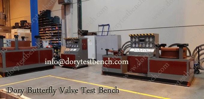 64inch Butterfly Valve Test Bench in France 
