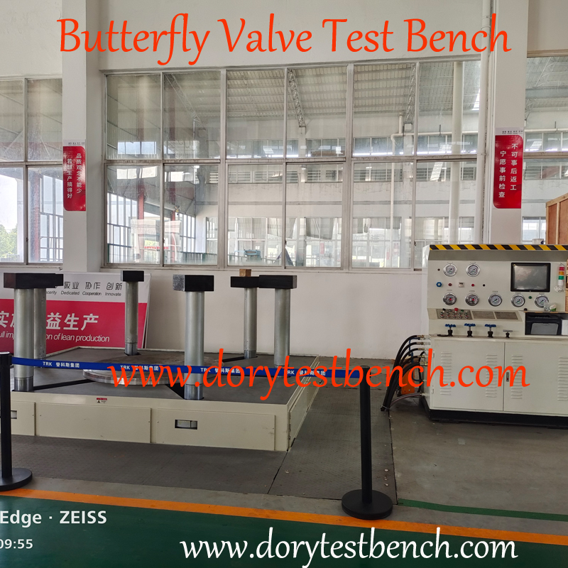 Dory Machinery Butterfly Valves Testing Bench 