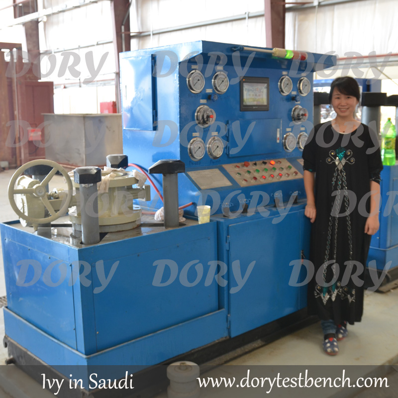 Ivy Visit Saudi Arabia for machine commissioning & Training 