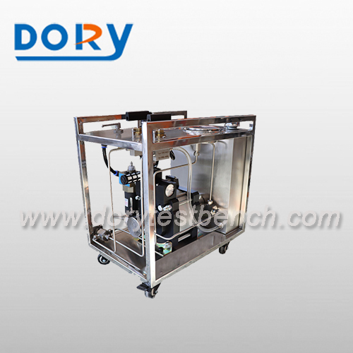 Portable Air Driven Liquid Booster Pump Hydraulic Pressure Test Stand