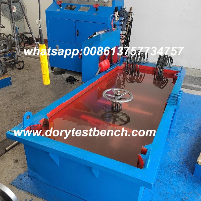 DN15-DN150 Submerged Valve Test Bench For Penumatic Body Testing Wedge Gate Valves 