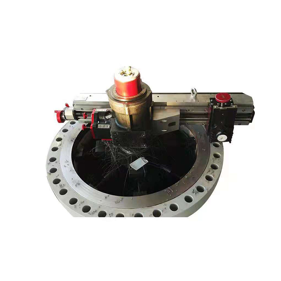 CM860 ID mounted flange facing machine 152-865mm portable penumatic drive 