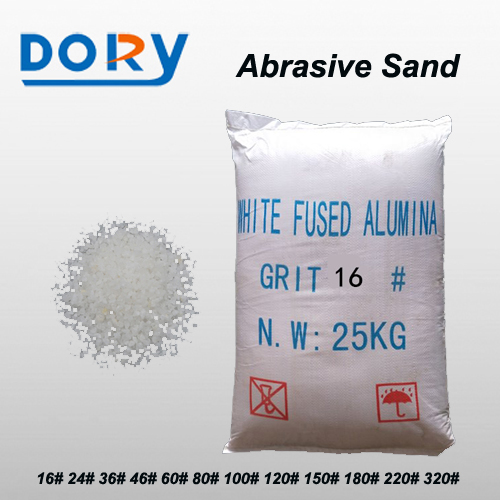 white fused alumina abrasive sand for YFJ-W grinding machine 