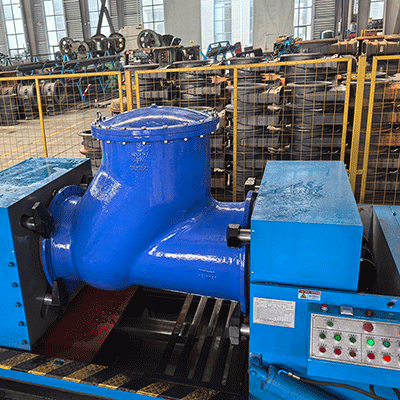 Ball Check Valve Testing in YFJ-B600 dory test bench